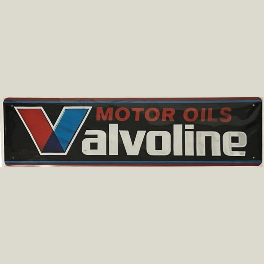 Valvoline Motor Oil Novelty Metal Sign 16 x 4 Wall Art NEW! Home & Garden:Home Décor:Plaques & Signs Style Your Walls